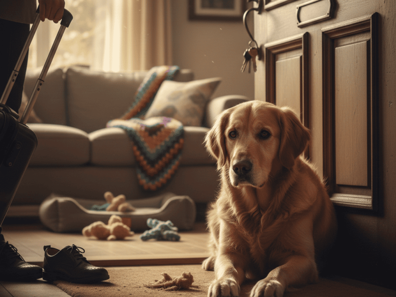 Ansiedade por Separação O Guia Definitivo para Ajudar seu Pet a Ficar Bem Sozinho